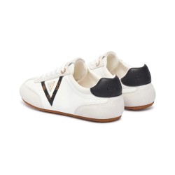 Guess Zapatilla Ante Relli Blanco White Mujer