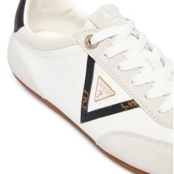 Guess Zapatilla Ante Relli Blanco White Mujer