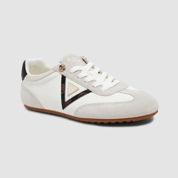 Guess Zapatilla Ante Relli Blanco White Mujer
