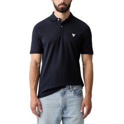Guess Polo Basic Azul Oscuro Hombre