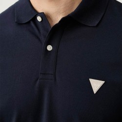 Guess Polo Basic Azul Oscuro Hombre