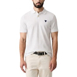 Guess Polo Basic Blanco White Hombre