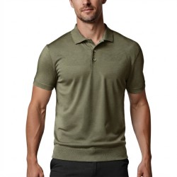 Guess Polo Miro Tech Verde Hombre