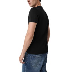 Guess Camiseta Core Extra Slim Negro Jet Black Hombre