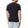Guess Camiseta Core Triangle Logo Azul Oscuro Hombre