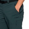 Trangoworld Pantalón Trekking Corto Brunner Gris Urban Chic Hombre