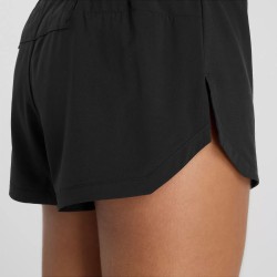 New Balance Pantalón Corto Running Rc Essential Short 3 Negro Black Mujer