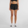 New Balance Pantalón Corto Running Rc Essential Short 3 Negro Black Mujer