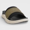 +8000 Chanclas Tekun Verde Kaki Negro Hombre