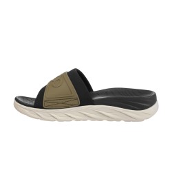 +8000 Chanclas Tekun Verde Kaki Negro Hombre
