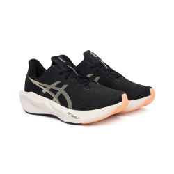 Asics Zapatilla Running Novablast 6 Negro Verde Black Khaki Hombre