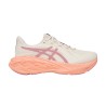 Asics Zapatilla Running Dynablast 6 Beige Rosa Soft Oat Cantaloupe Mujer