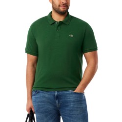 Lacoste Polo De Piqué De Corte Ajustado Verde Hombre
