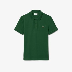 Lacoste Polo De Piqué De Corte Ajustado Verde Hombre