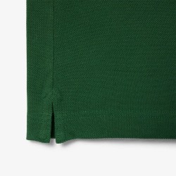 Lacoste Polo De Piqué De Corte Ajustado Verde Hombre