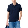 Lacoste Polo De Piqué De Corte Ajustado Azul Marino Hombre