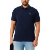 Lacoste Polo De Piqué De Corte Ajustado Azul Marino Hombre