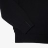 Lacoste Jersey Cuello Redondo Algodón Monocolor Negro Hombre