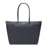 Lacoste Bolso Tote Grande L.12.12 Concept Azul Oscuro Penombre Mujer