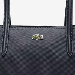 Lacoste Bolso Tote Grande L.12.12 Concept Azul Oscuro Penombre Mujer
