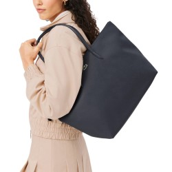 Lacoste Bolso Tote Grande L.12.12 Concept Azul Oscuro Penombre Mujer