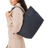 Lacoste Bolso Tote Grande L.12.12 Concept Azul Oscuro Penombre Mujer