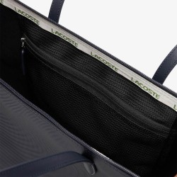Lacoste Bolso Tote Grande L.12.12 Concept Azul Oscuro Penombre Mujer