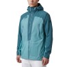 Ternua Chaqueta Impermeable Kars 2.0 Azul Menta Blue Mint Hombre