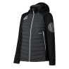 Ternua Chaqueta Híbrida Fibras Yukkon 2.0 Gris Oscuro Whales Grey Mujer