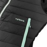 Ternua Chaqueta Híbrida Fibras Yukkon 2.0 Gris Oscuro Whales Grey Mujer