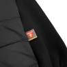 Ternua Chaqueta Híbrida Fibras Yukkon 2.0 Gris Oscuro Whales Grey Mujer