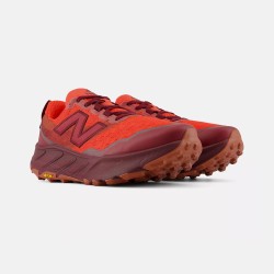 New Balance Zapatilla Trail Running Fresh Foam X Hierro V9 Rojo Granate Neo Flame Mulled Wine Hombre