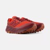 New Balance Zapatilla Trail Running Fresh Foam X Hierro V9 Rojo Granate Neo Flame Mulled Wine Hombre