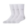 New Balance Calcetines Running Active Crew Pack 3 Blanco Niño