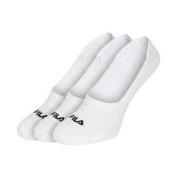 Fila Calcetines Silicone Heel Inside Ghost 3 Packs Blanco White