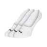 Fila Calcetines Silicone Heel Inside Ghost 3 Packs Blanco White