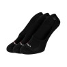 Fila Calcetines Silicone Heel Inside Ghost 3 Packs Nego Black