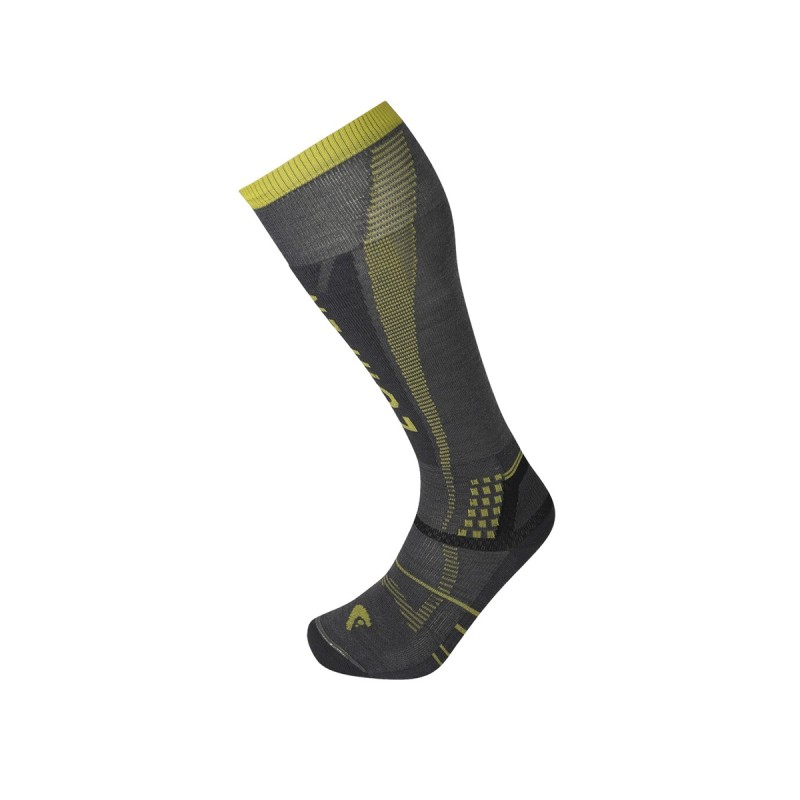 Lorpen Calcetines T3 Ski Superlight Eco Negro Verde Hombre