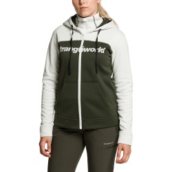 Trangoworld Chaqueta Liena V02 Verde Oscuro Crudo Mujer