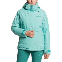 Trangoworld Chaqueta Jenaz Termic Verde Agua Mujer