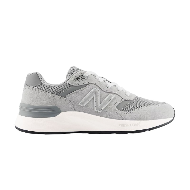 New Balance Zapatilla Fresh Foam Walking 880 V7 Gris Raincloud Slate Grey Mujer