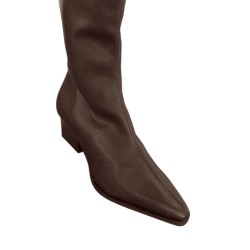 Miss Elastic Bota Texaco Marrón Oscuro Testa Mujer