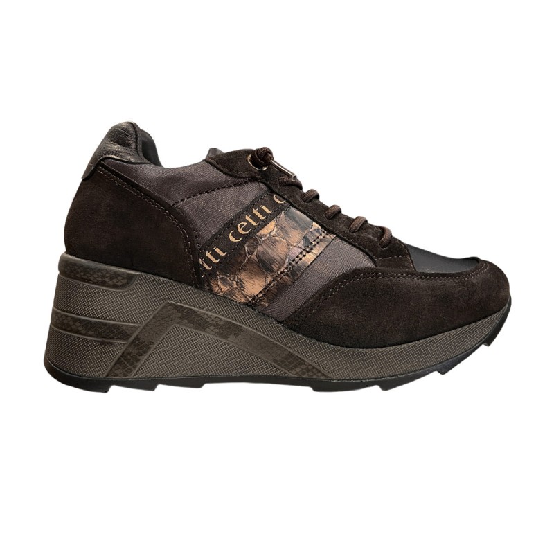 Cetti Zapatilla Casual C-1426 Sra Marrón Oscuro Mujer