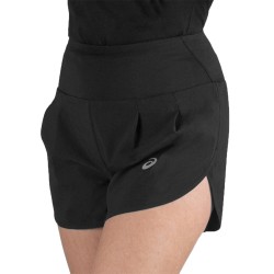 Asics Short Running Road 3.5in Short Negro Mujer