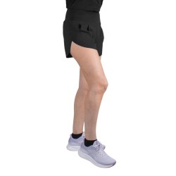 Asics Short Running Road 3.5in Short Negro Mujer