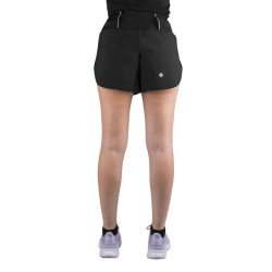 Asics Short Running Road 3.5in Short Negro Mujer