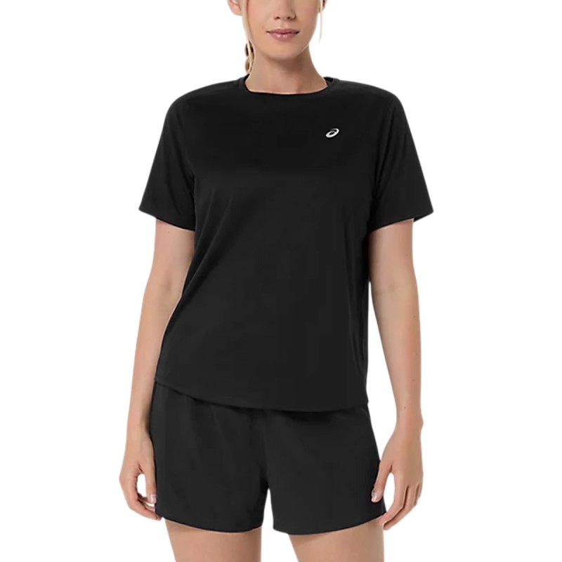 Asics Camiseta Asics Core Negro Performance Black Mujer