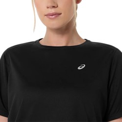 Asics Camiseta Asics Core Negro Performance Black Mujer