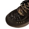 Cetti Zapatilla Casual C-1414 Sra Marrón Oscuro Dorado Mujer