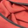 Ternua Pull Spot Hood 1/2 Zip Rosa Washed Bordeaux Mujer